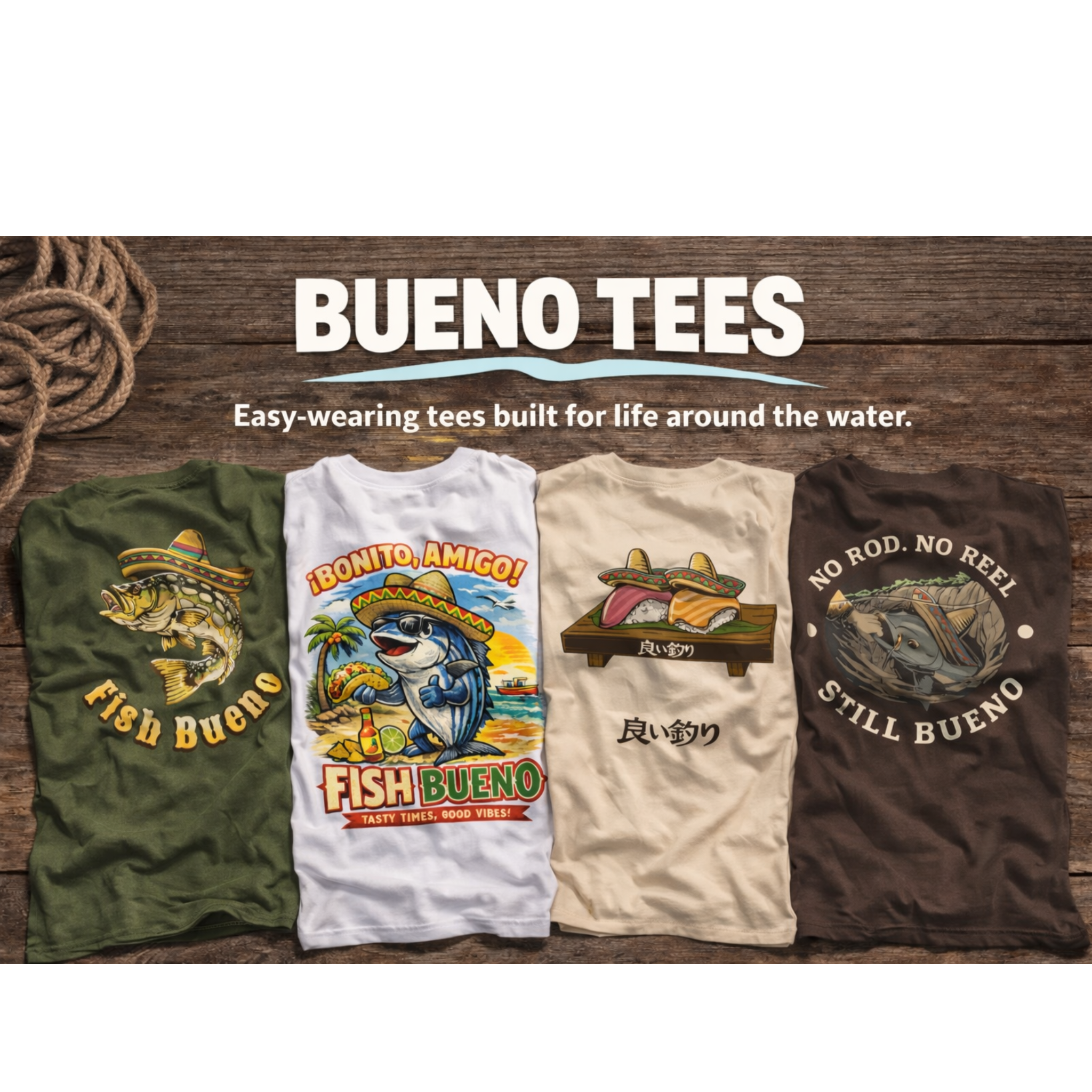 Fish Bueno Tshirts